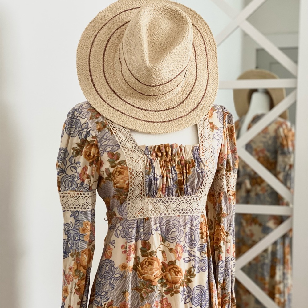 Vintage Floral Dress